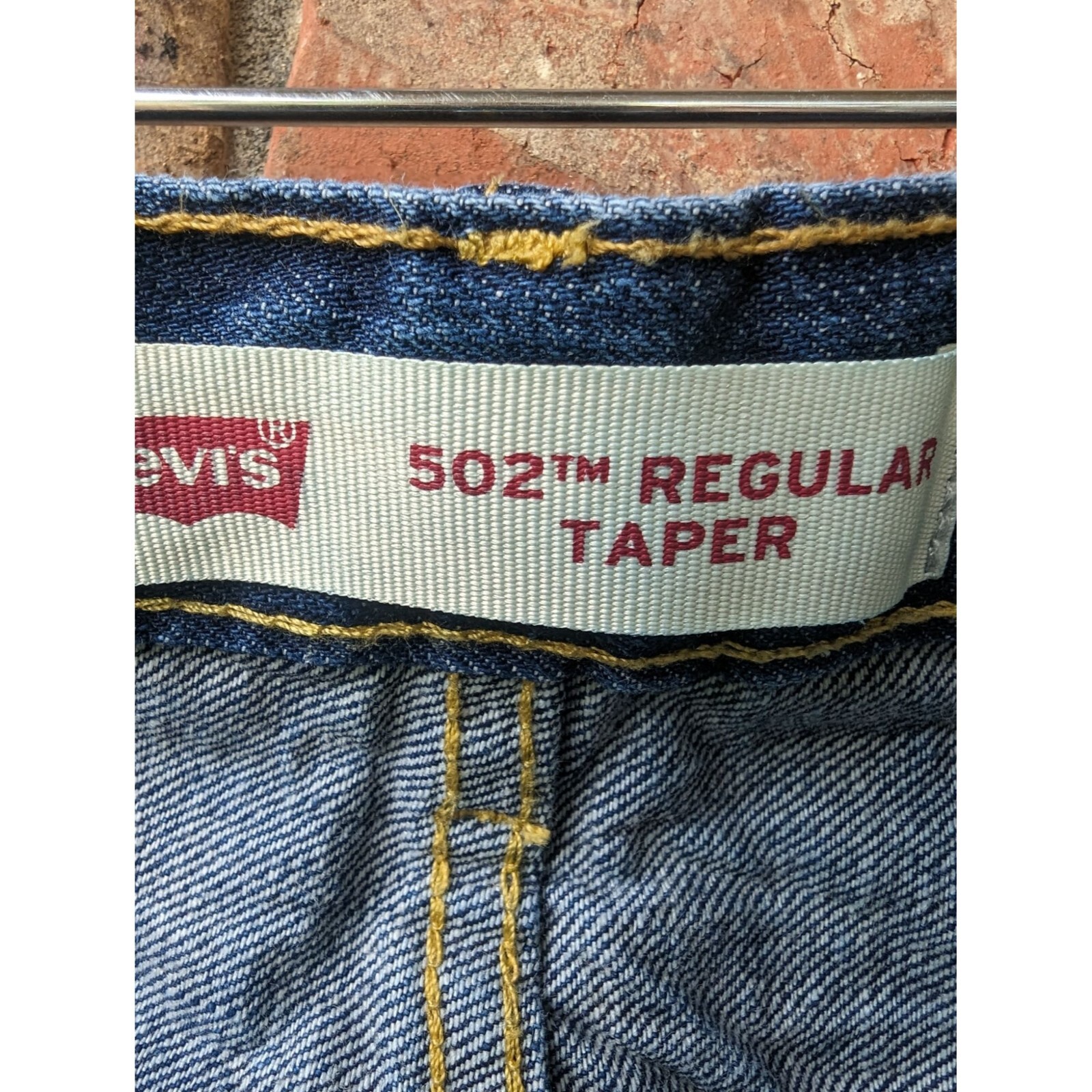 Levis 502 Regular Tapered Distressed Jeans Size 18 29X31