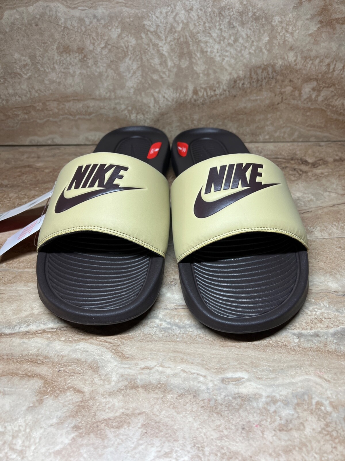 Nike Victori One Slides Size 10 Baroque Brown Mens CN9675 701