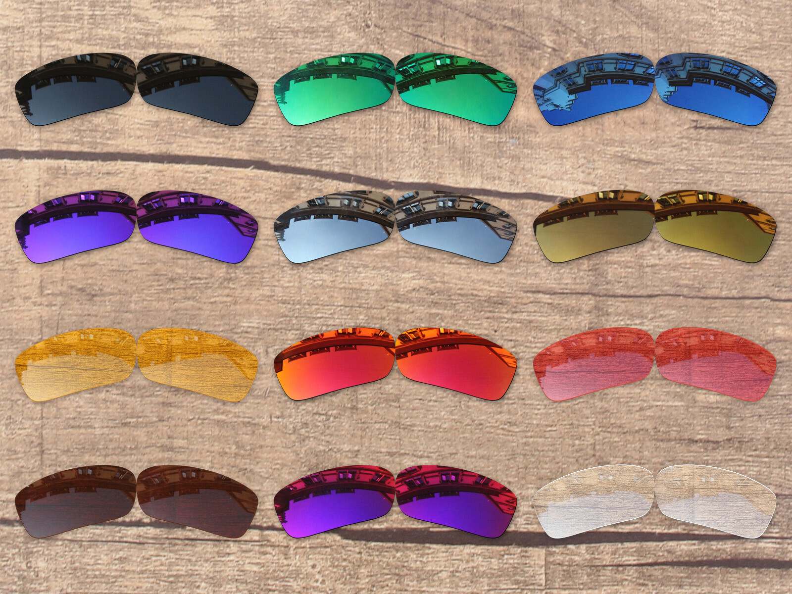 Vonxyz Polarized Replacement Lens for-Oakley SI Industrial Det Cord OO9253 -Opts