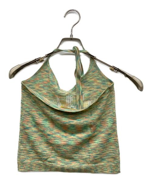 Hysteric Glamour SEE NO EVIL Jacquart Halter Top Multi Size FREE