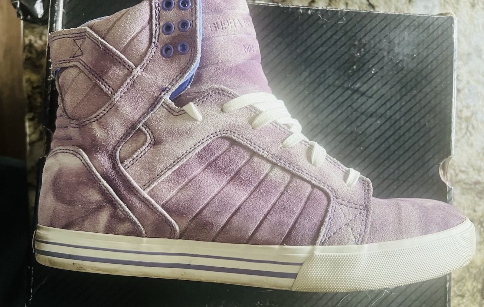 Supra Skytop Chad Muska Pro Purple Tie Dye (Limited) US Size 11 w/box RARE