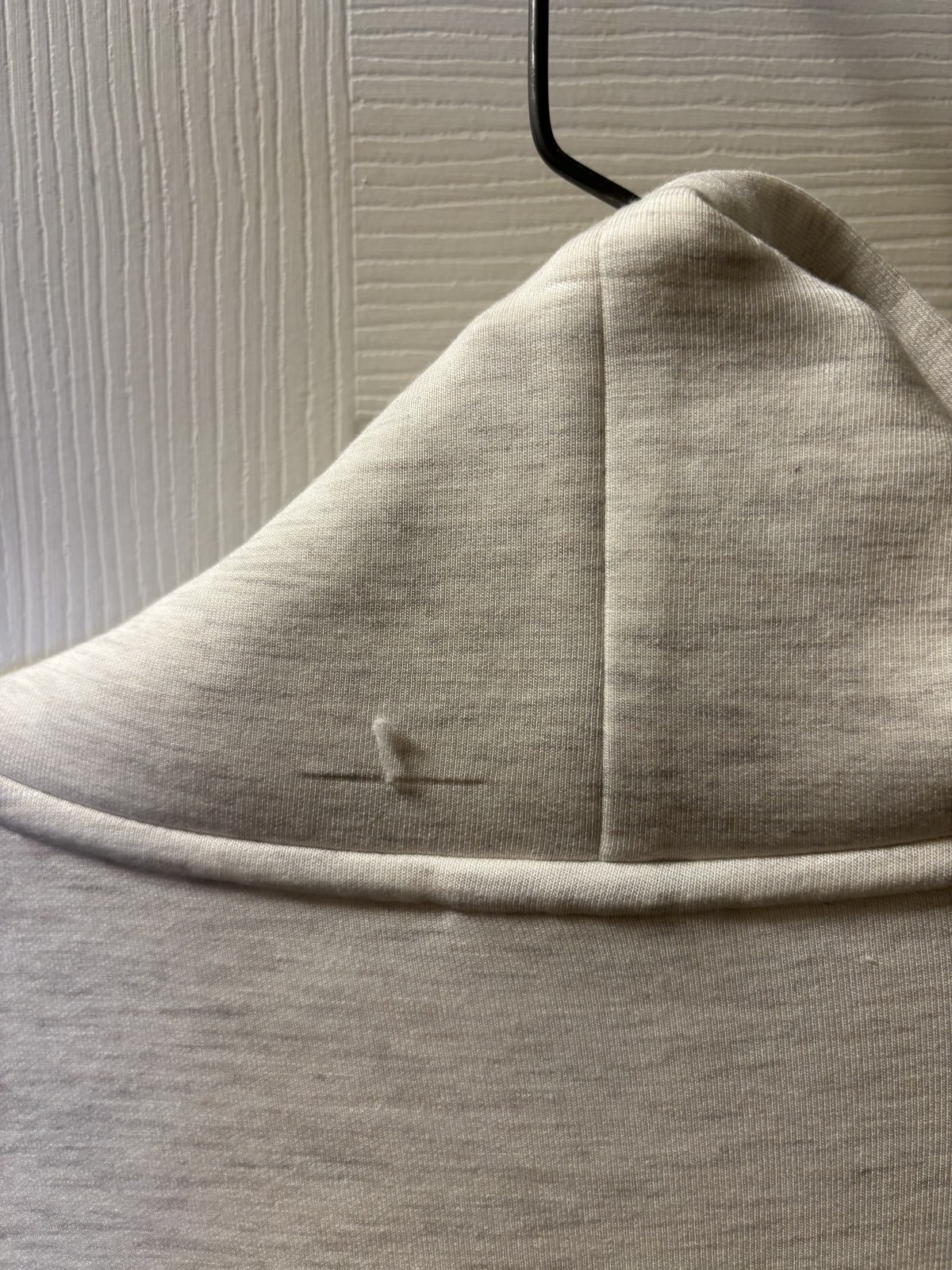 NEW WITH DEFECT Varley DoubleSoft Freya Cowl Neck Pullover Sweatshirt Gray SZ M