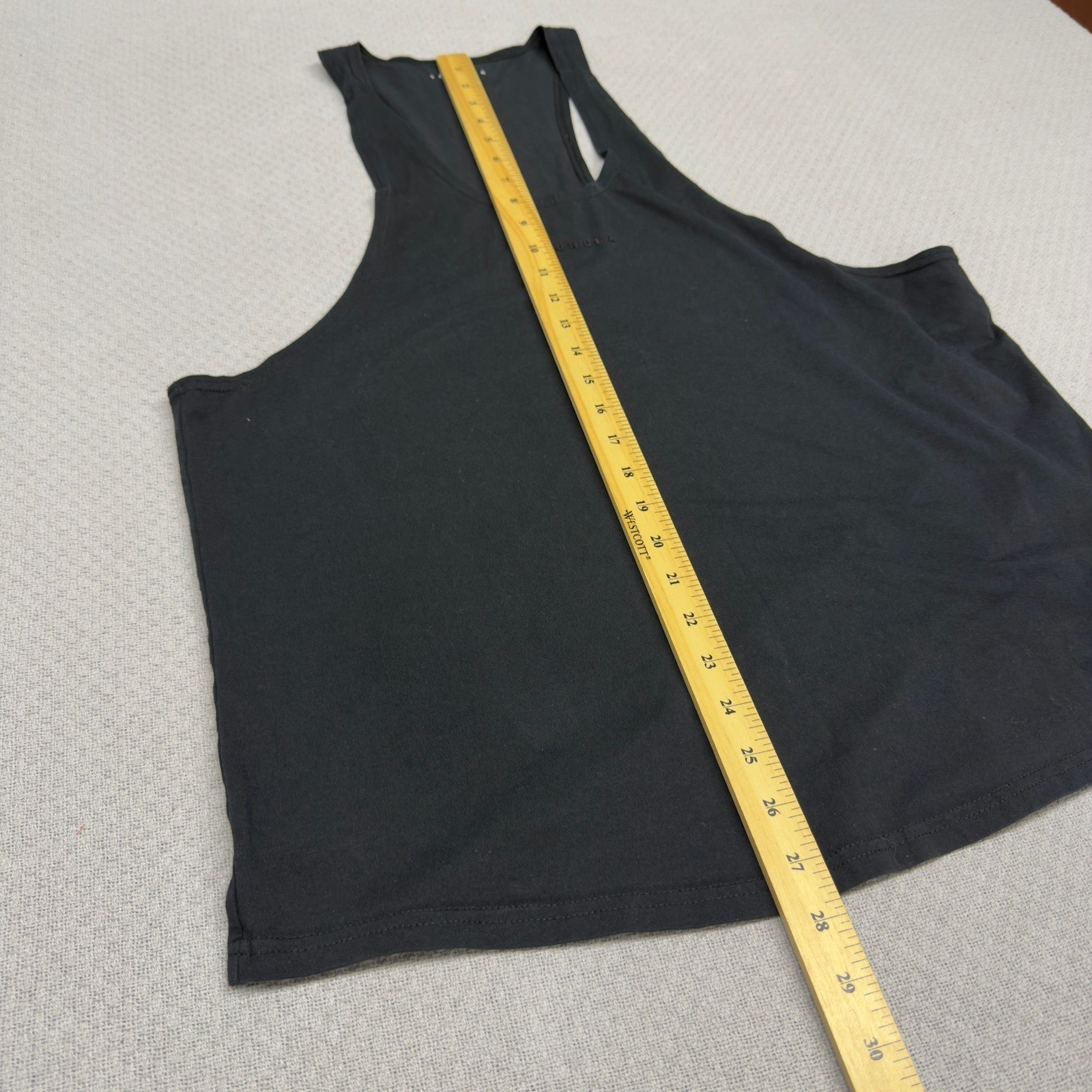 YoungLA 334 Stringer Tank Top Mens XXL Black Cotton Blend Gym Workout YLA2498