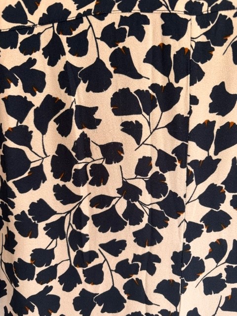 Toast Trailing Leaf Viscose Dress Size 12-14