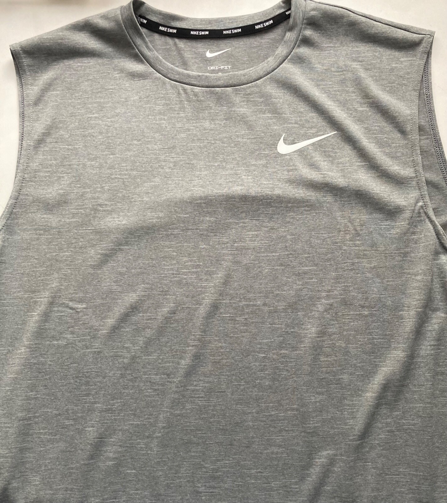 Nike Swim Hydroguard Tank Shirt Dri Fit Mens Size M L XL UPF40 NESSA588 Blue Red