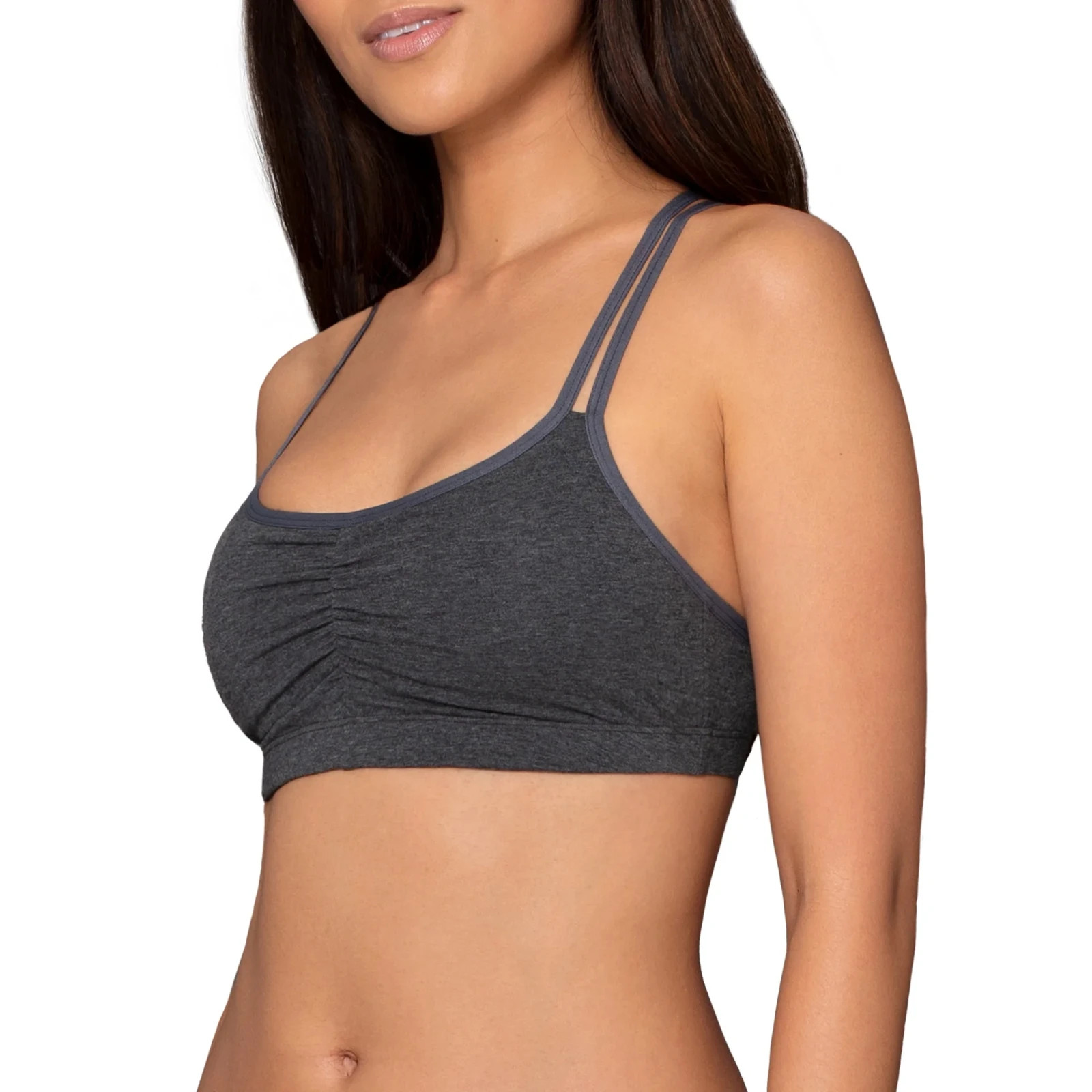 6 pc Fruit of the Loom Stretch Cami Strap Comfort Sport bra XS S M L XL 2X 3X 4X