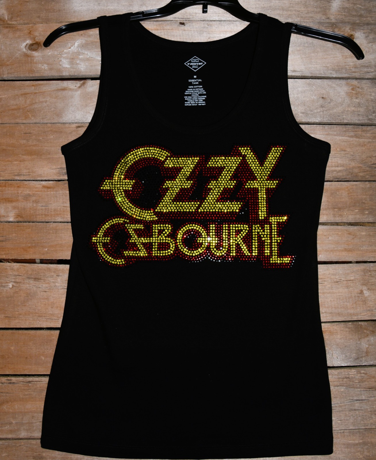 Ozzy Osbourne rhinestone bling shirt or tank XS S M L XL XXL 1X 2X 3X 4X 5X