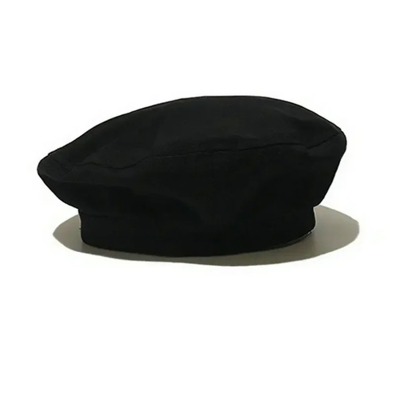 Cotton Berets Solid Vintage Spring Summer French Octagonal Forward Peaked