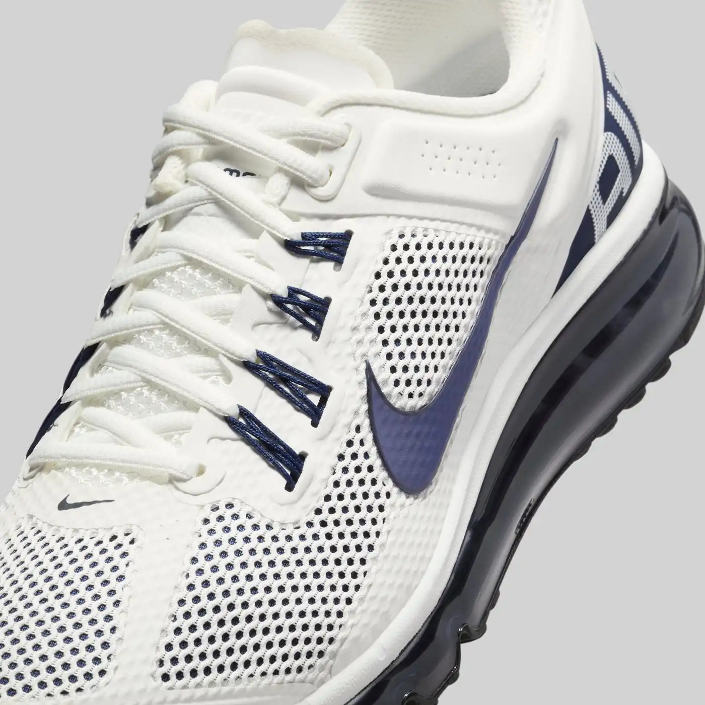 NIKE AIR MAX 2013 White Navy Mens US 13 UK 12 Casual Shoes Sneakers NEW ☑️