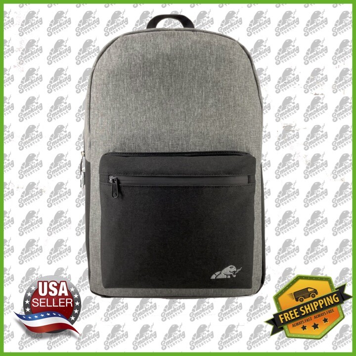 Smoking Turtle: 100% Smell Proof Backpack with Combo Lock, Weather Resistant