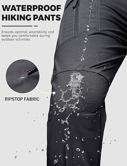 Men Cargo Pants Soldier Straight-fit Tactical Work Combat Trousers Outdoor AA