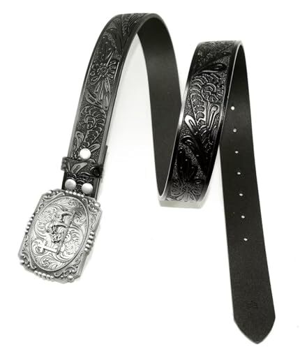 Cowboy Belts With Buckle for Men Classic & Western Acanthus Fashion Handmade