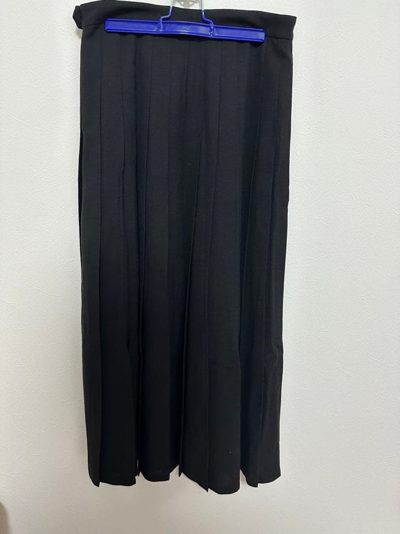 Deuxieme Classe KALLMEYER Black Pleated Skirt Size S Spring/Summer