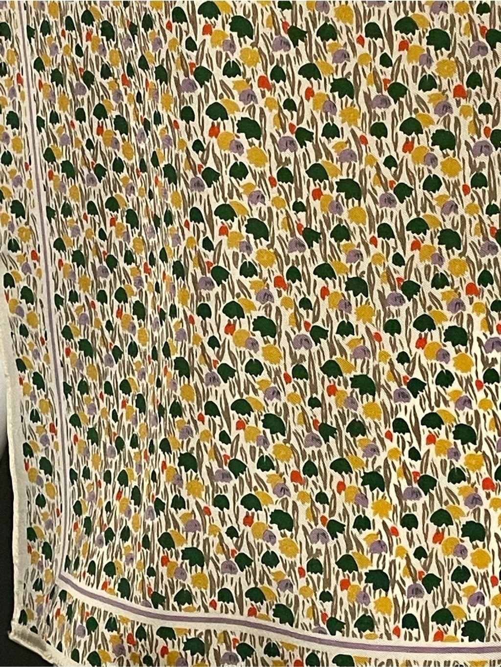 Vintage New Old Stock Echo Silk Scarf 17 In Sq Mint Condition