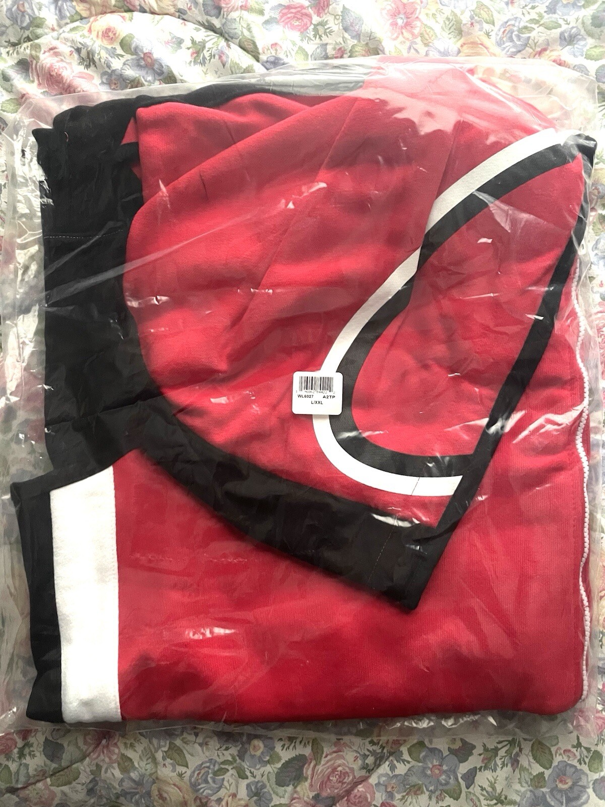 Red Black White Heart Y2K Streetwear Hoodie Vest Sweatshirt Champion L-XXL NEW