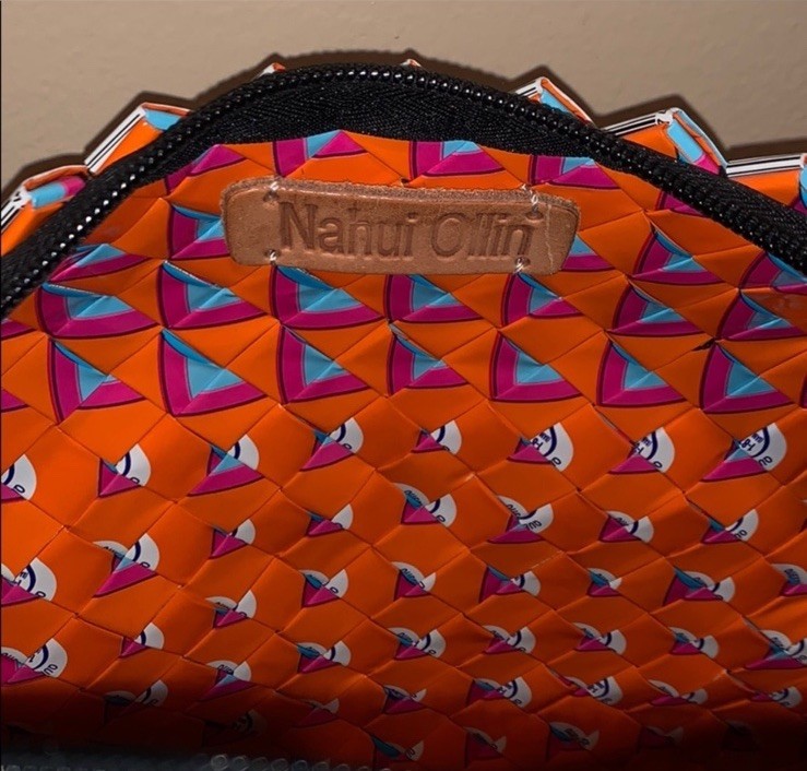 Nahui Ollin Barcode Satchel Handbag Bag Purse