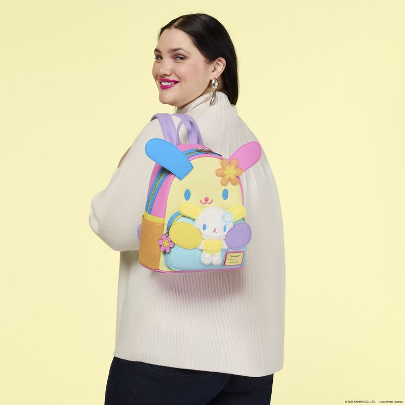 🔥🏷️HOT DEAL🔥Loungefly Sanrio U*SA*HA*NA Color Block Cosplay Mini Backpack