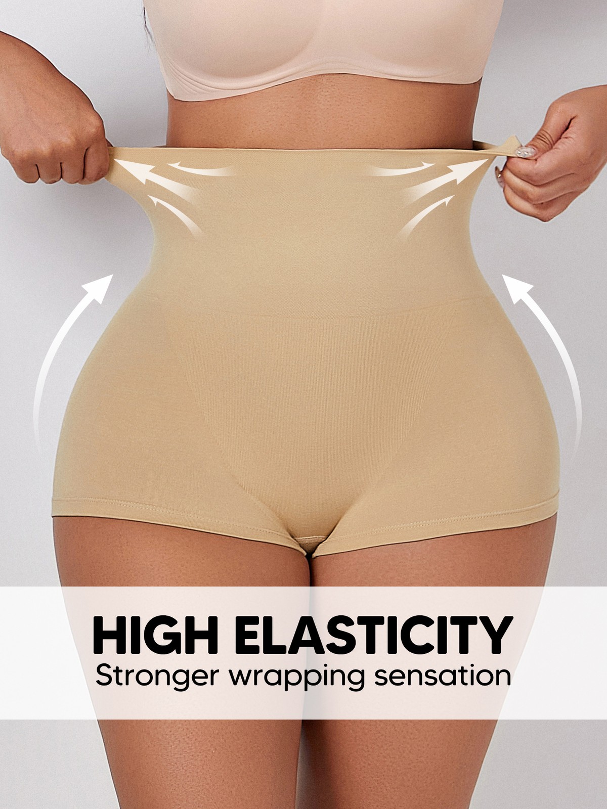 Women Tummy Control Shapewear High Waisted Body Shaper Shorts Slimming Panties