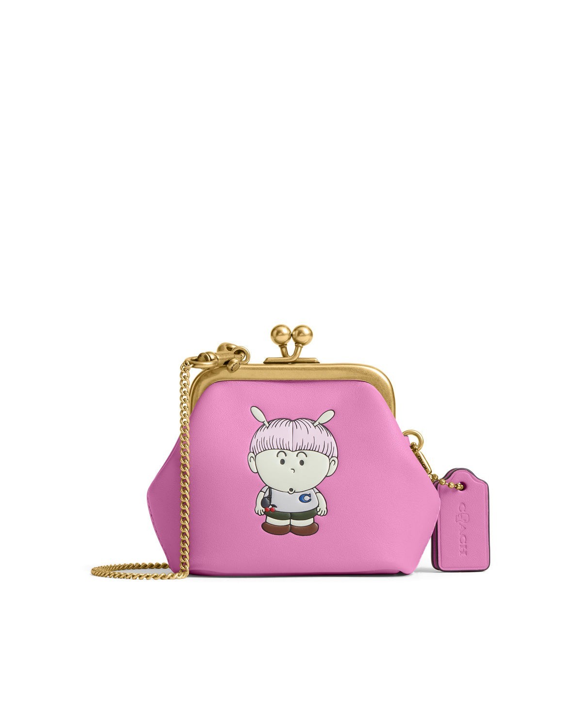 COACH × BRAIN DEAD Kisslock Neck Pouch Zerx Alien CER98 B4PMC