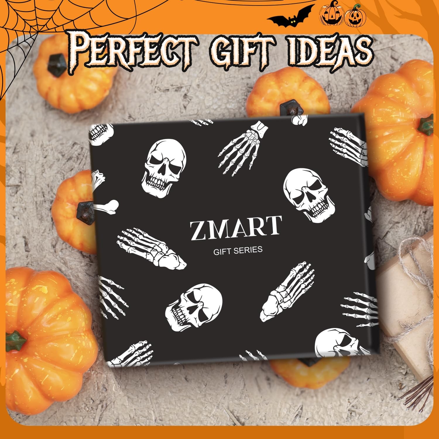 Spooky Skeleton Socks – Halloween Horror Gifts for Men Women & Teens