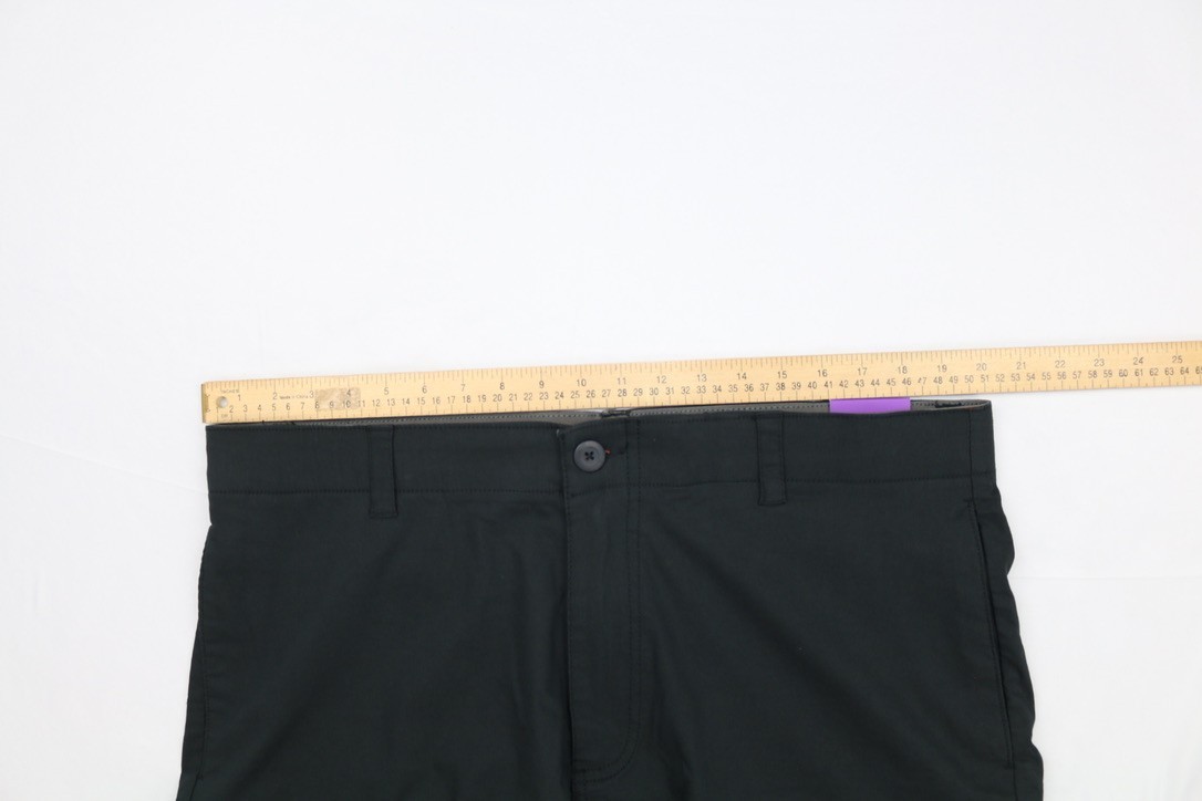 Wearfirst Mens Cargo Short Black Sz 2XL 9in Inseam Stretch Soft Touch Comfort