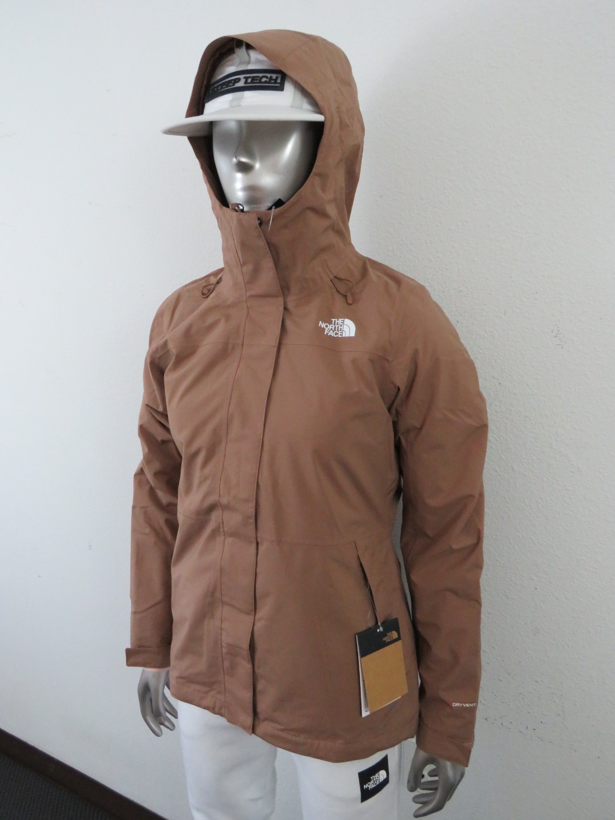 Womens The North Face Toro Peak Triclimate 3 in 1 Fleece Waterproof Jacket Latte