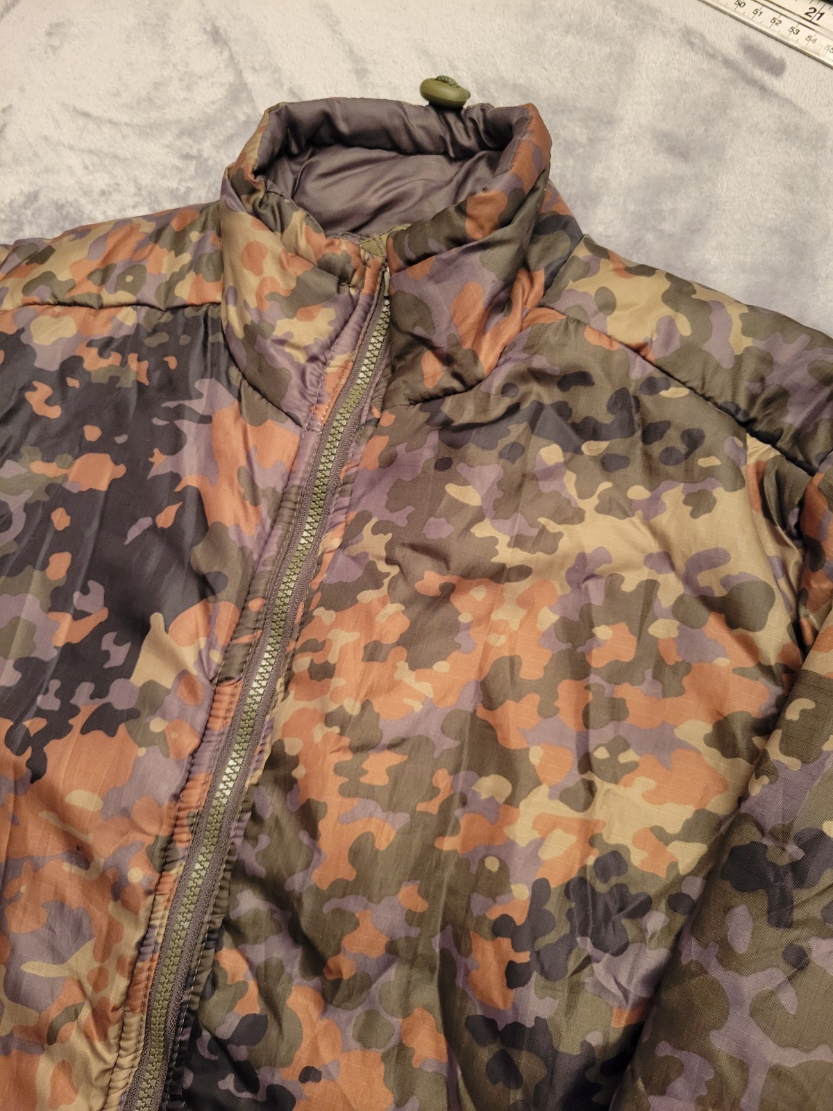 Mil Tec Sturm Thermal Jacket Men Small Reversible Camouflage German Military