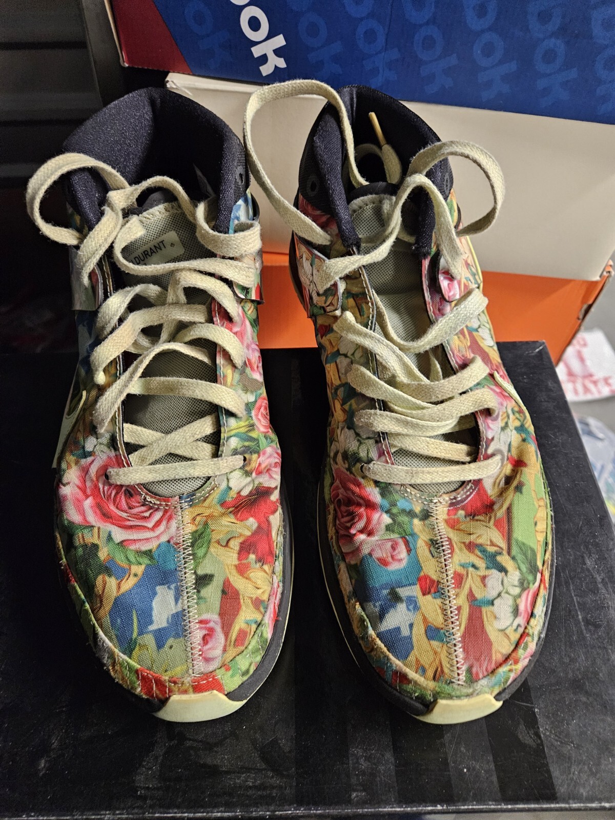 Nike KD 13 KD13 NBA 2K NBA2K 2K20 2K21 Sz 11 Kevin Durant EUC XIII Floral