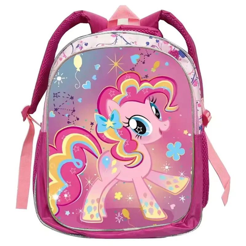 Cartoon Pony Kids Backpack Children School Bag for Girls