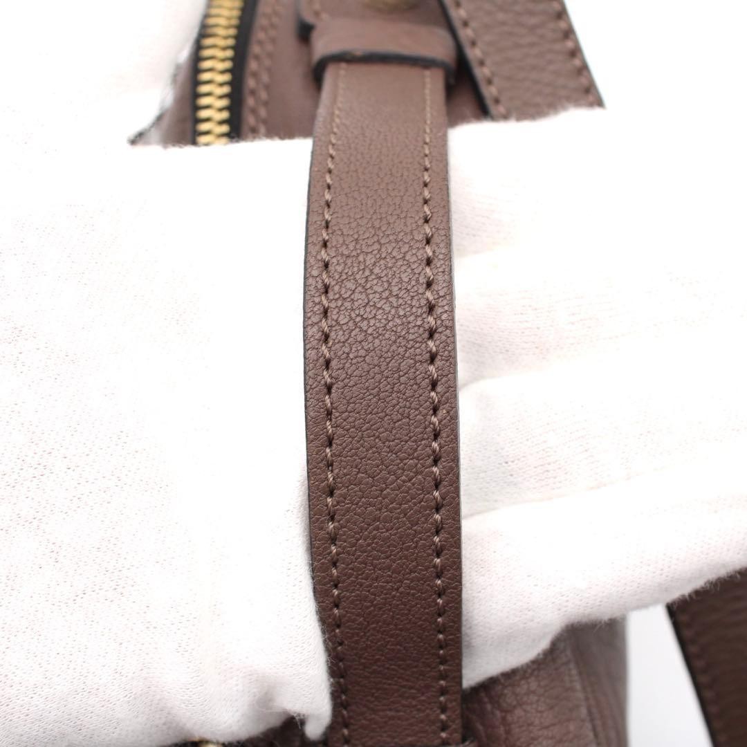 See By Chloe Patti Shoulder Bag Crossbody Leather Brown Japan 0610782
