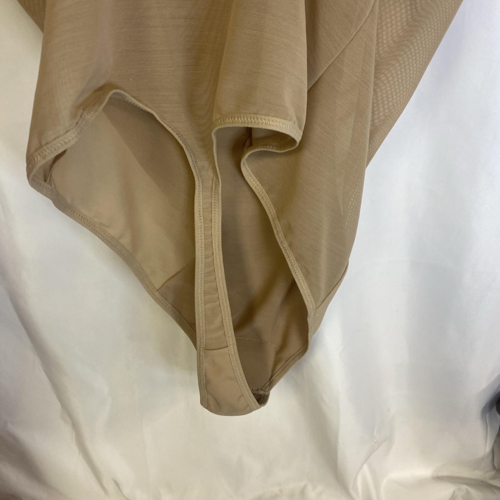 shaperin one piece shapewear beige size 2xl new thong