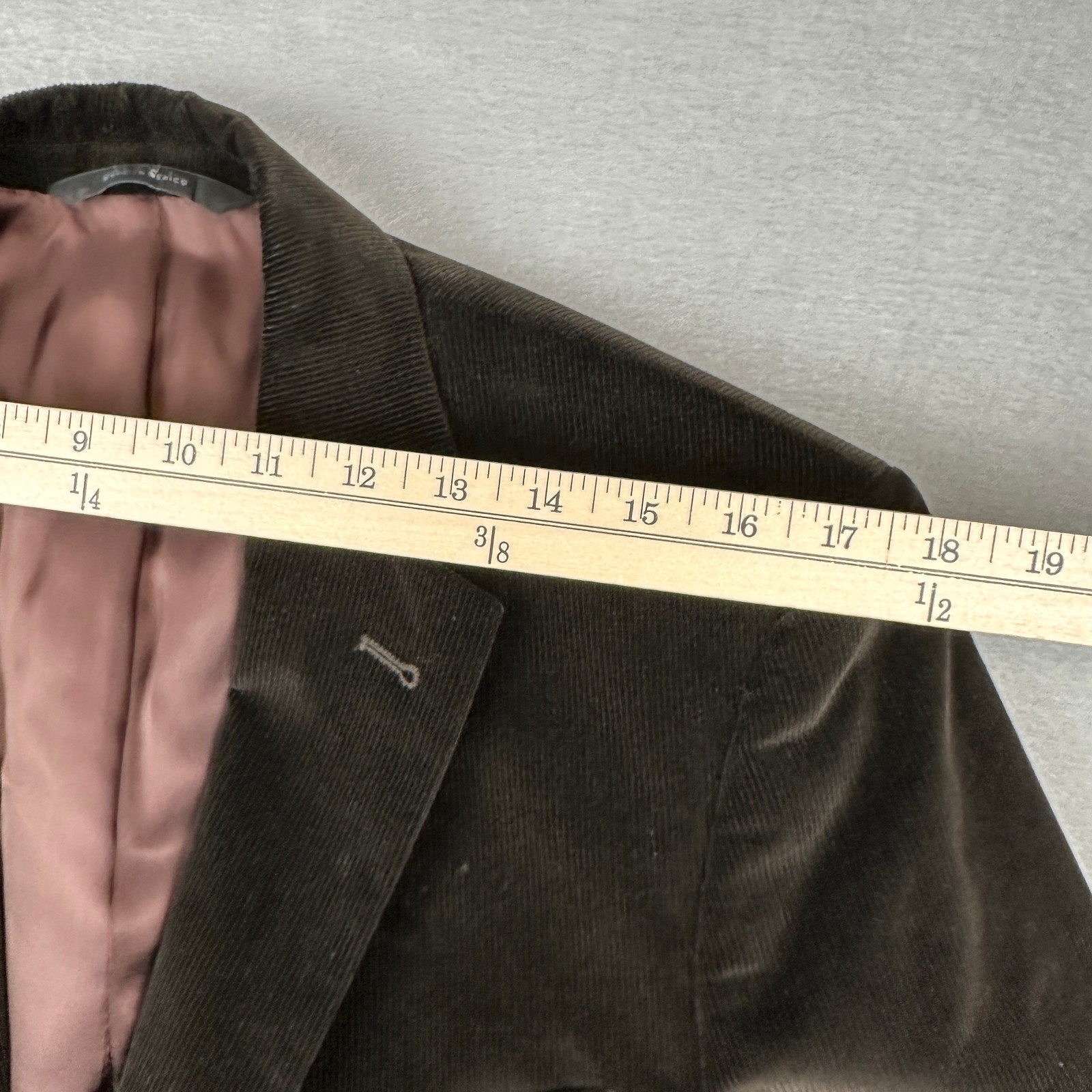 Loro Piana Sport Coat Mens 40S 40 Brown Corduroy Nordstrom Blazer Cotton Rayon