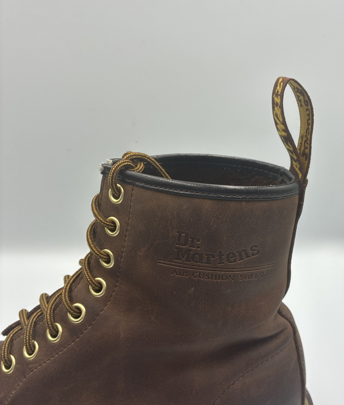 Dr. Martens 1460 Crazy Horse Brown Leather Boots Men’s Size 8 Women’s Size 9