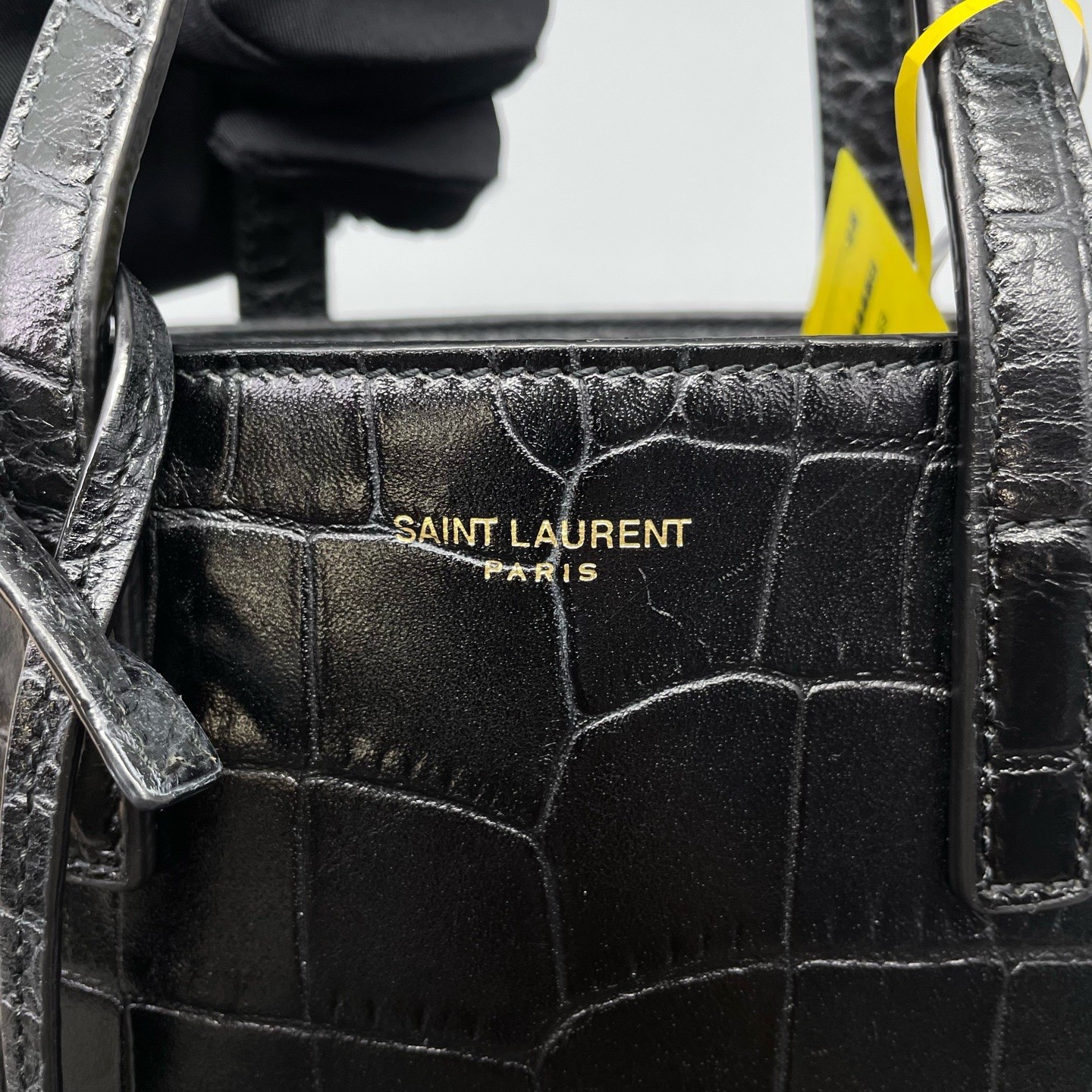 Saint laurent Pre-Owned Authentic Tote Black 16*17*6cm Free Tracked Shipping