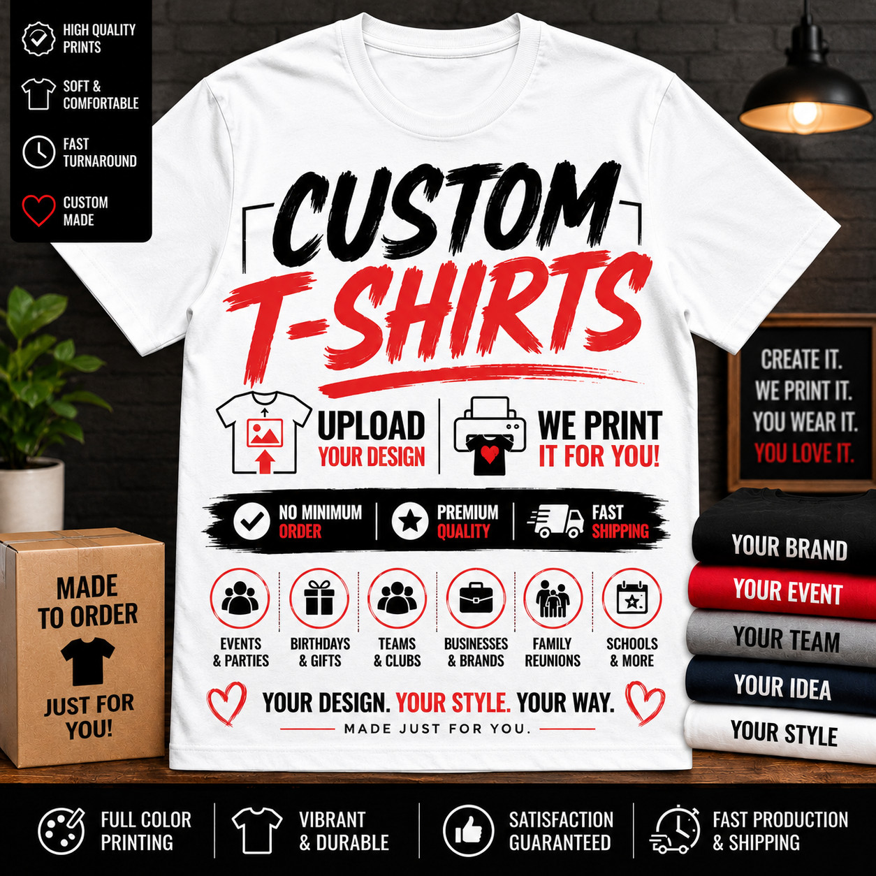 We Outside Graphic Streetwear Tee Shirt to Match Sneaker Birds of Paradise