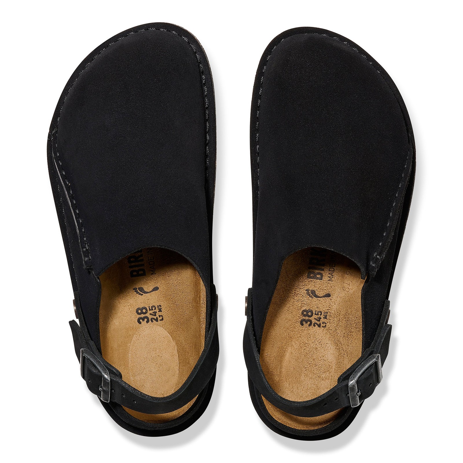 BIRKENSTOCK LUTRY PREMIUM SUEDE SUEDE LEATHER UNISEX CLOGS