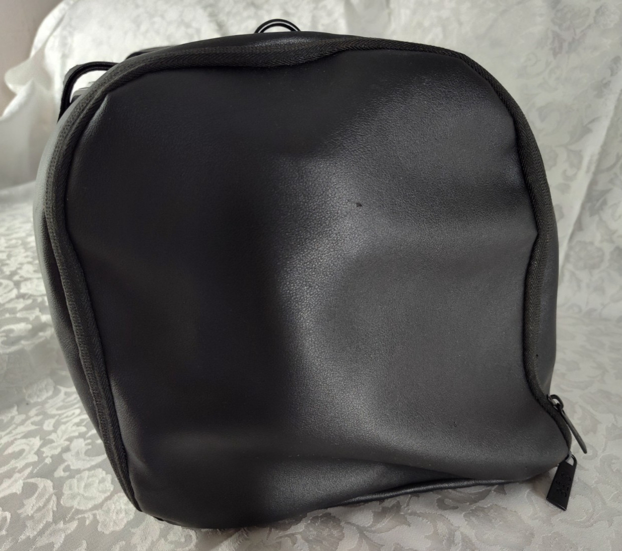 Beis Black & Clear Transparent Duffel Gym Travel Weekender Bag ST42