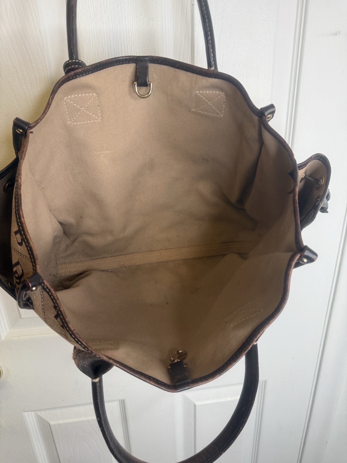 Dooney and Bourke Canvas Satchel