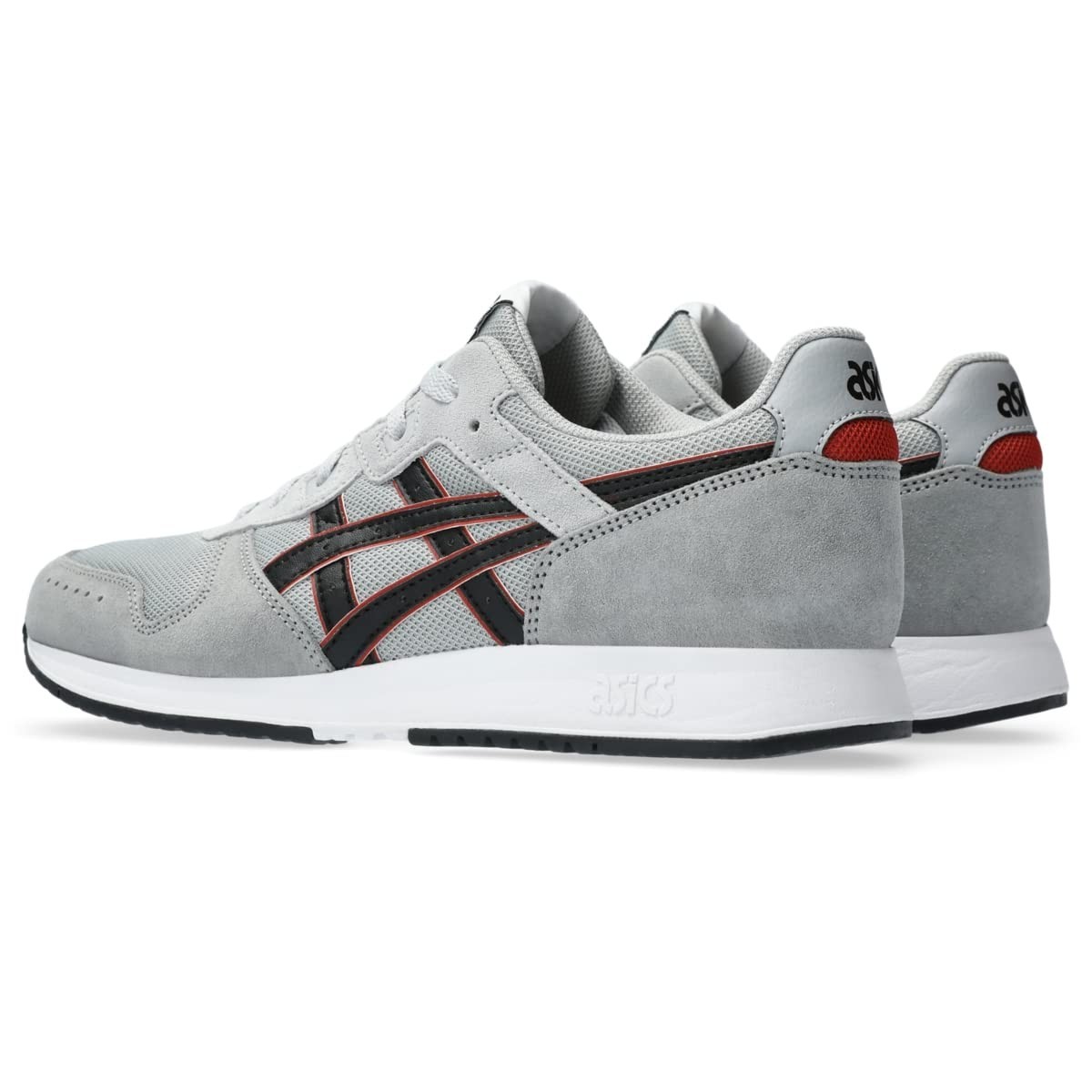 ASICS Men’s Lyte Classic Sportstyle Shoes, Grey/Black 8 US/ 7 UK/ EU 41.5