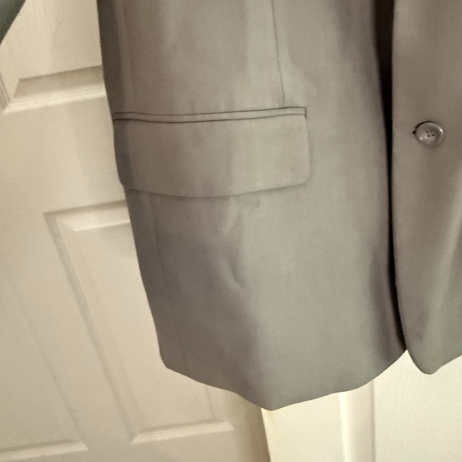 Lineage Milan New York 3 Button Beige Jacket Mens Superior 150’s Business