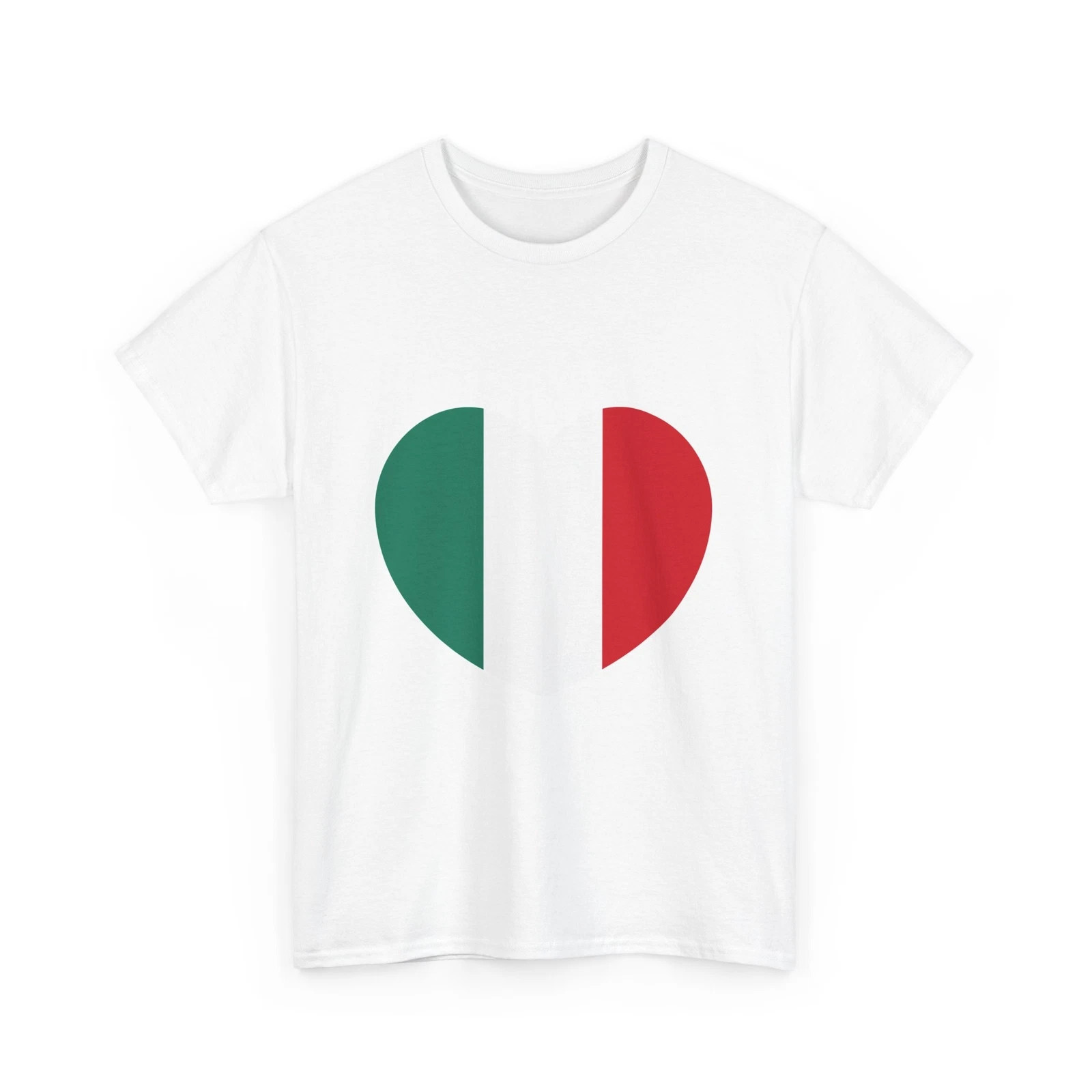 Heart Flag Of Italy 1946-2003 White T-shirt