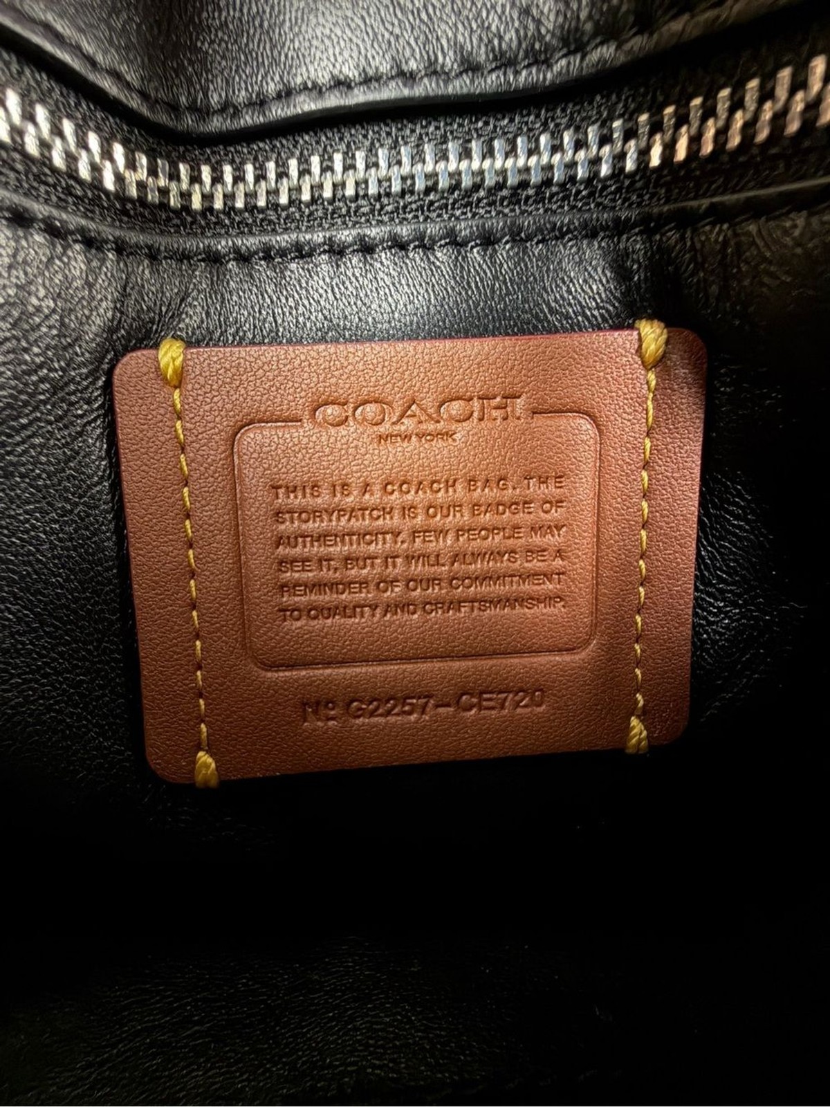 Coach Pillow Madison Shoulder Bag 18 In Shearling With Quilting CE720 Black