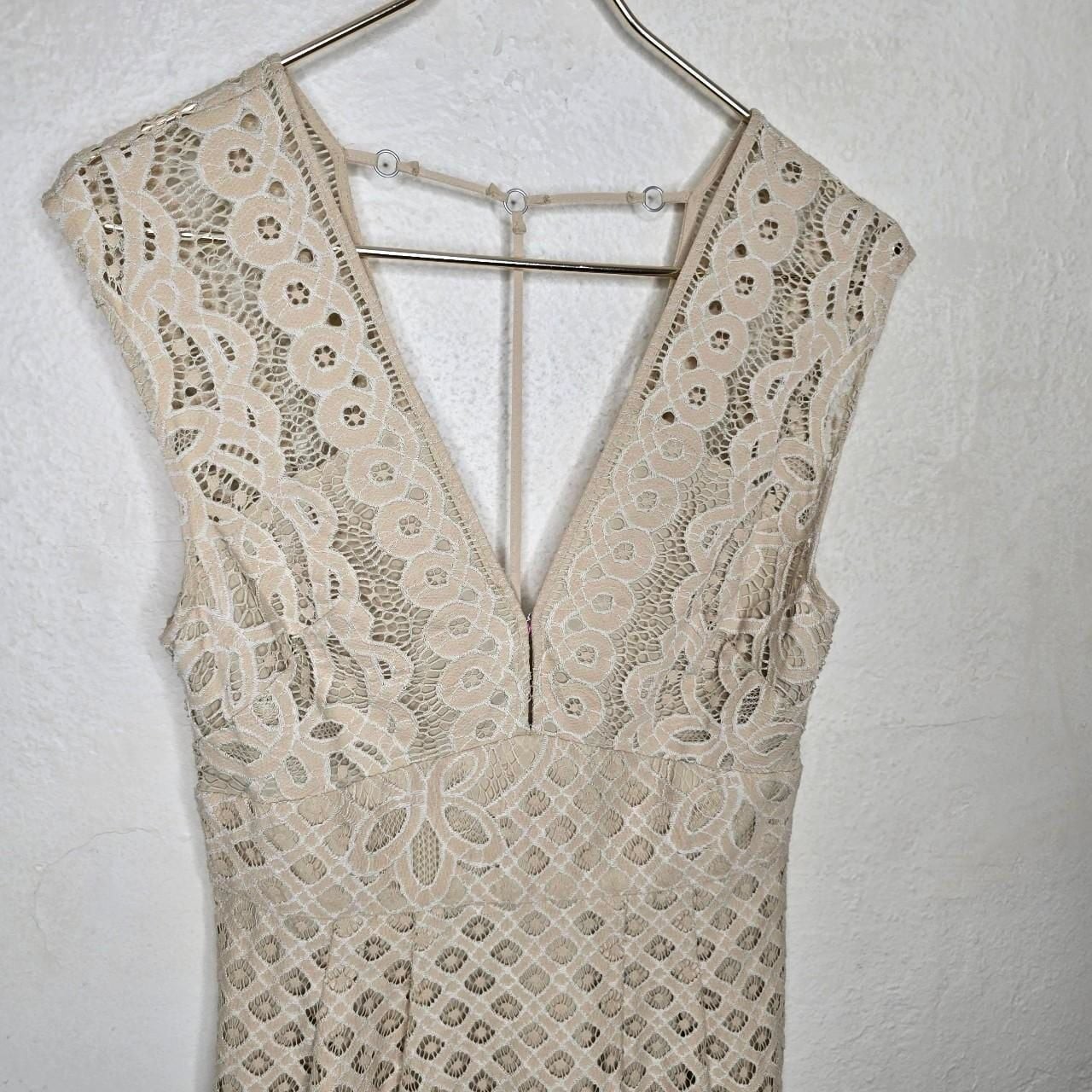 Free People One Million Lovers Lace Mini Dress