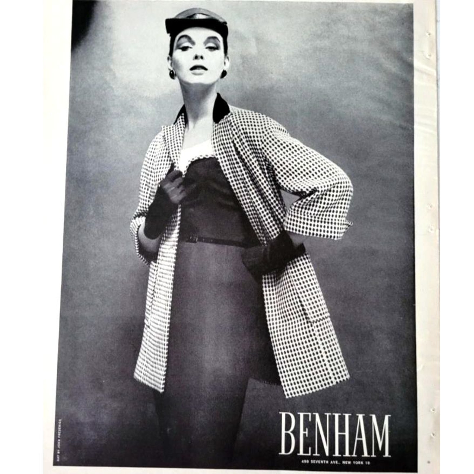 VTG 30s/40s Benham Original Beaded & Crystal Embellished Green Wool Jacket, Sz 8