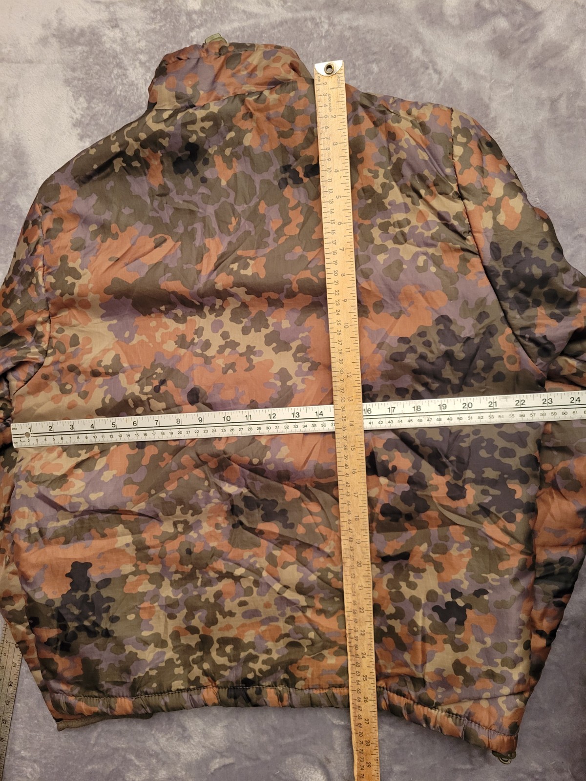 Mil Tec Sturm Thermal Jacket Men Small Reversible Camouflage German Military