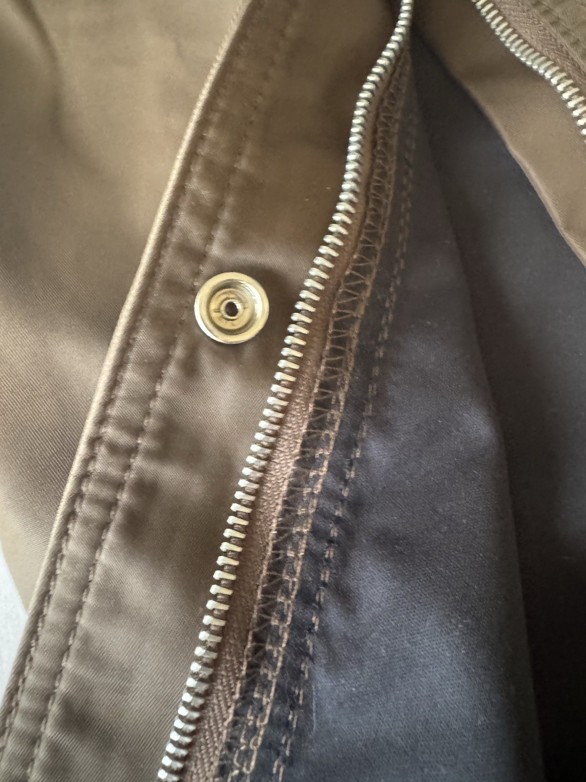 MNML Brown Snap Button Cargo Pants Draw String Waist 30/31 Small