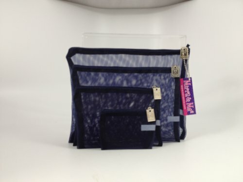 Mirra N Me – 32 Piece Mesh Zipper Bags – Multi Pack 8 Color Assortment