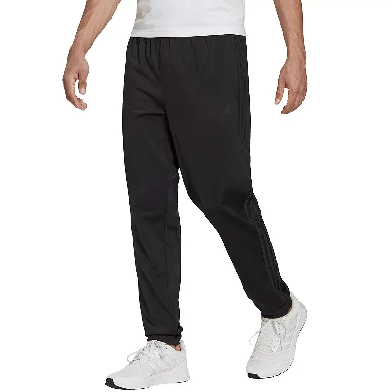 Big & Tall adidas Tricot Track Jogger 2XLT, 3XL, 3XLT, 4XL Black Pants H46107