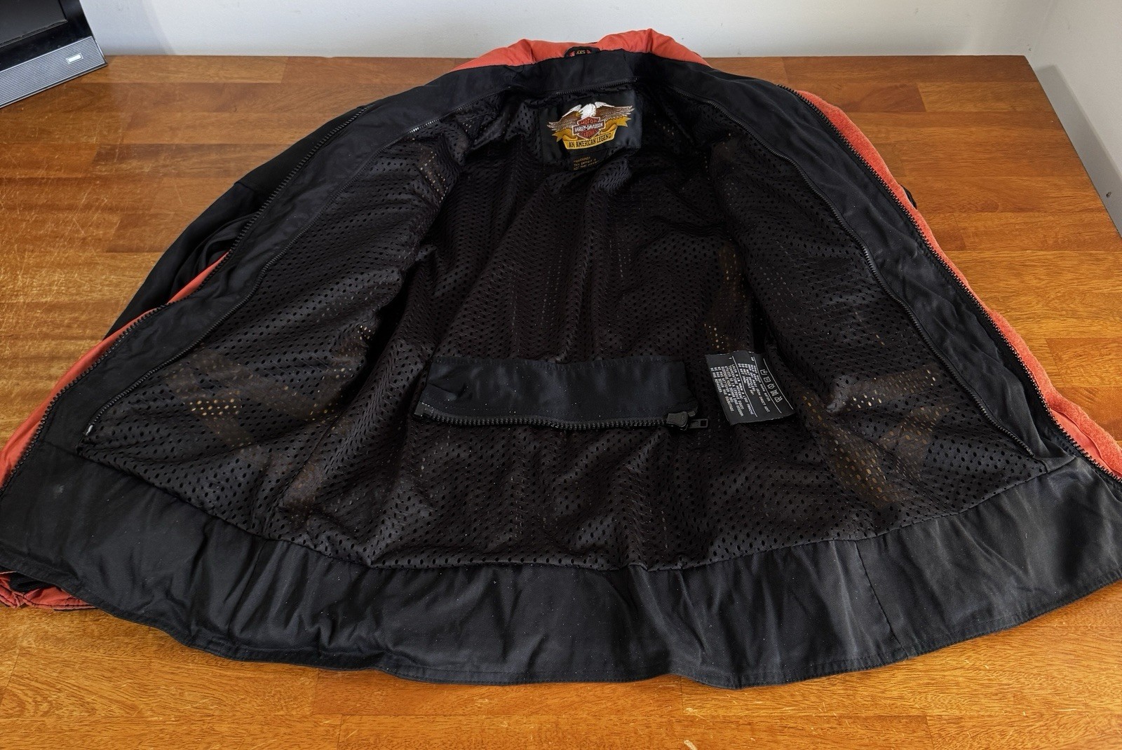 GENUINE -Harley-Davidson Mens FXRG Waterproof Textile Riding Jacket Size XXS