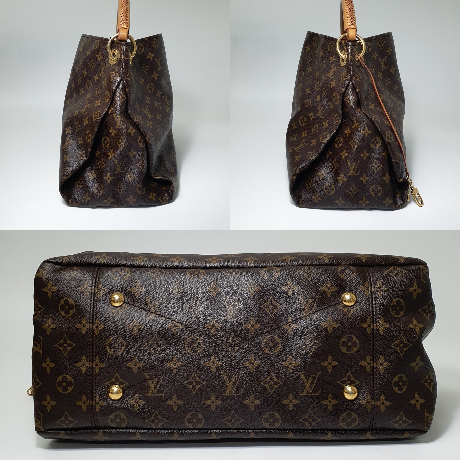TARIFF FREE Authentic Louis Vuitton Artsy MM Monogram M40249 With Invoice CLA800